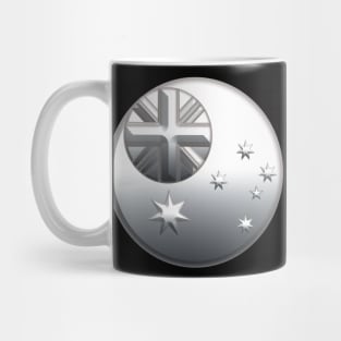 Chrome Australian Flag Mug